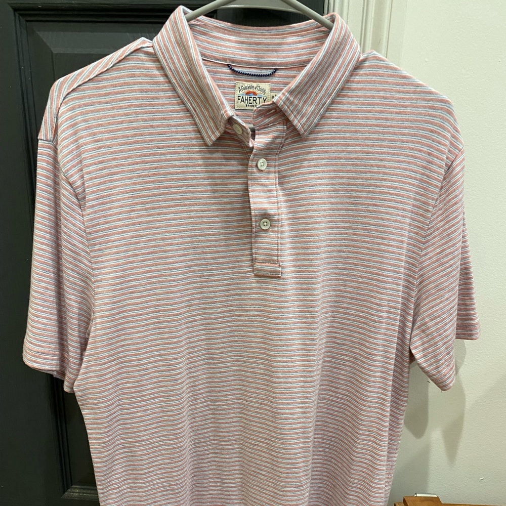 Faherty men’s polo